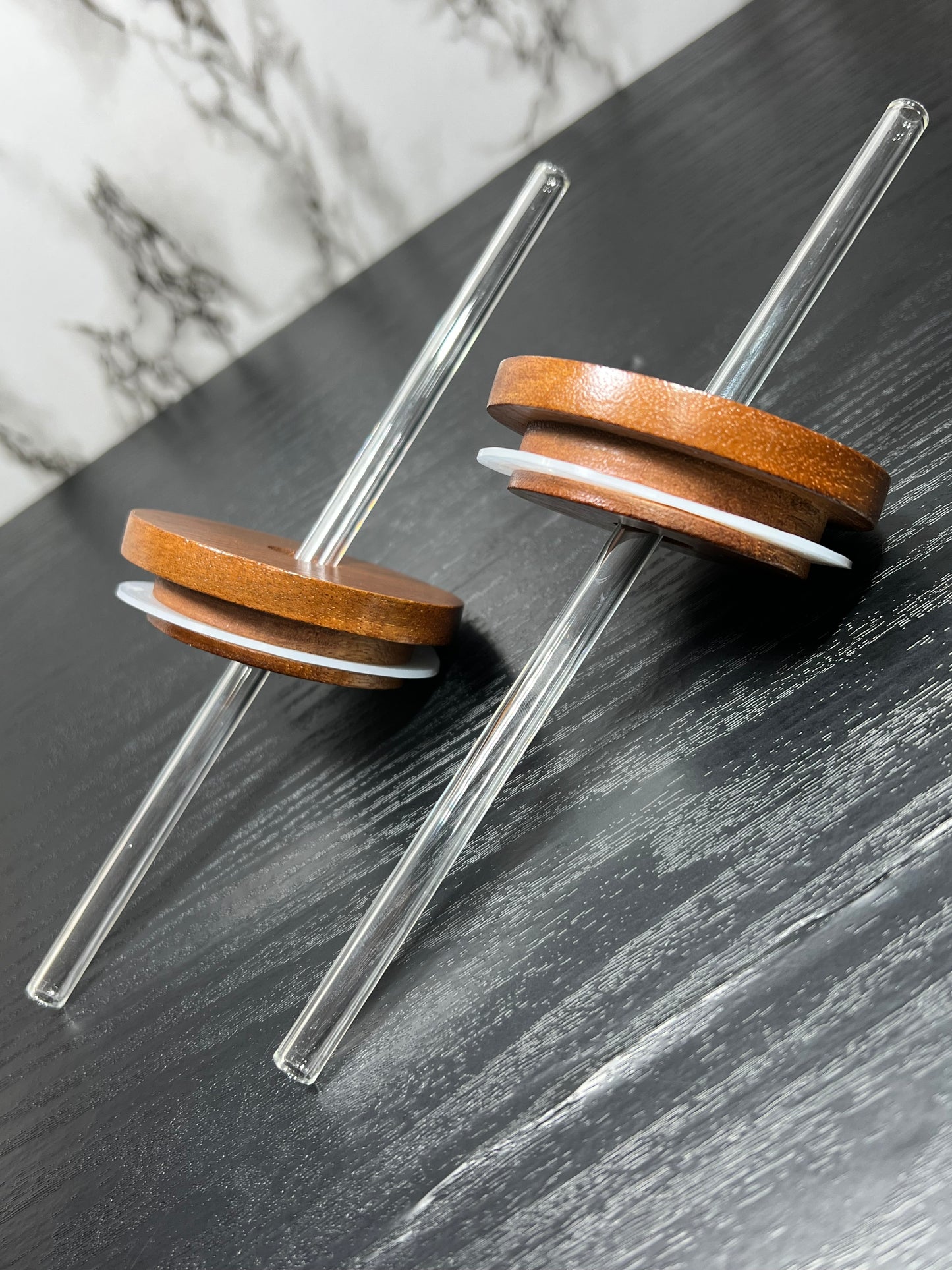 Carrie White color changing red permanent vinyl on a libbey beer can glass