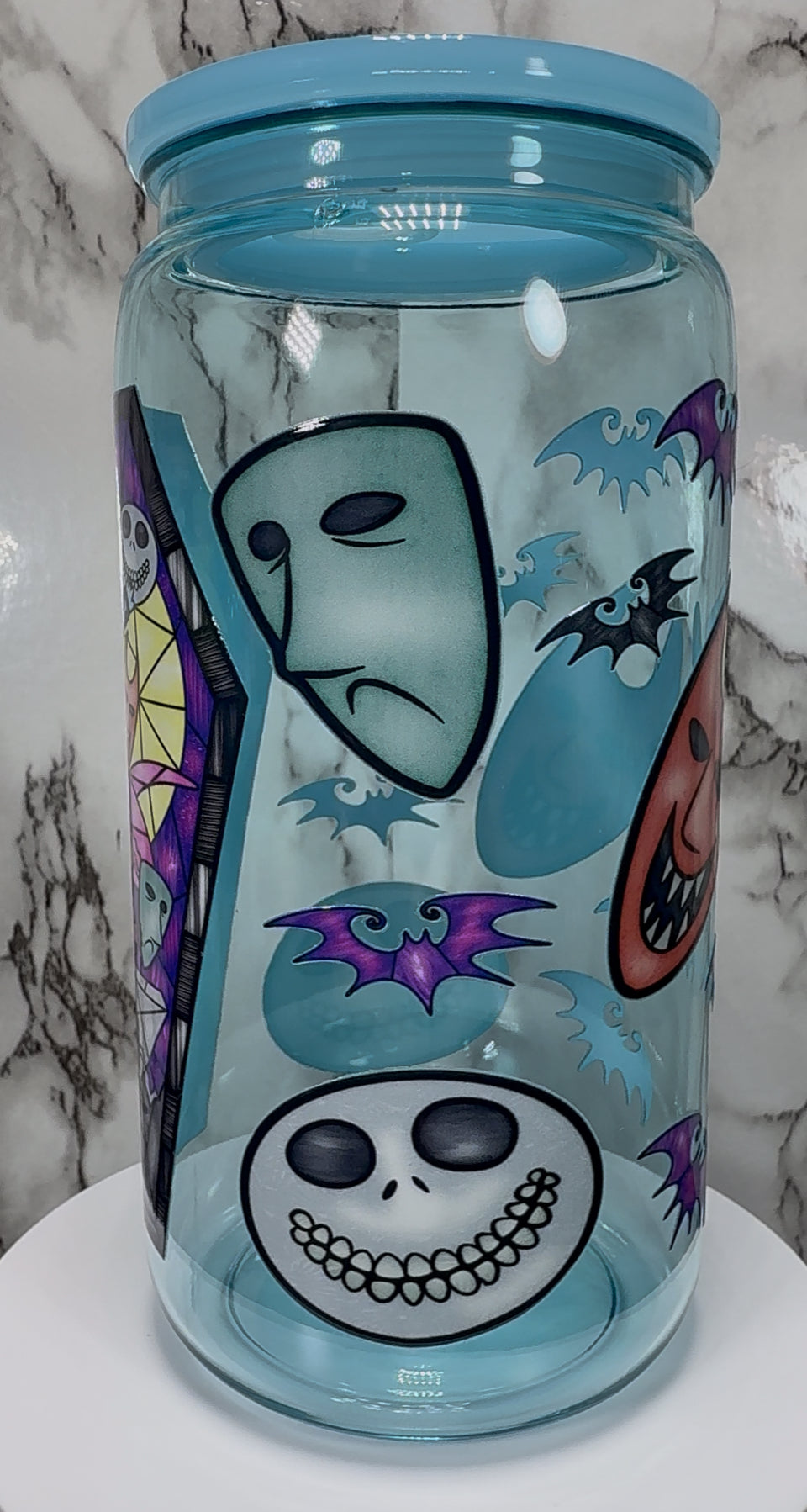 Lock Shock and Barrel UVDTF on a PLASTIC beer can cup