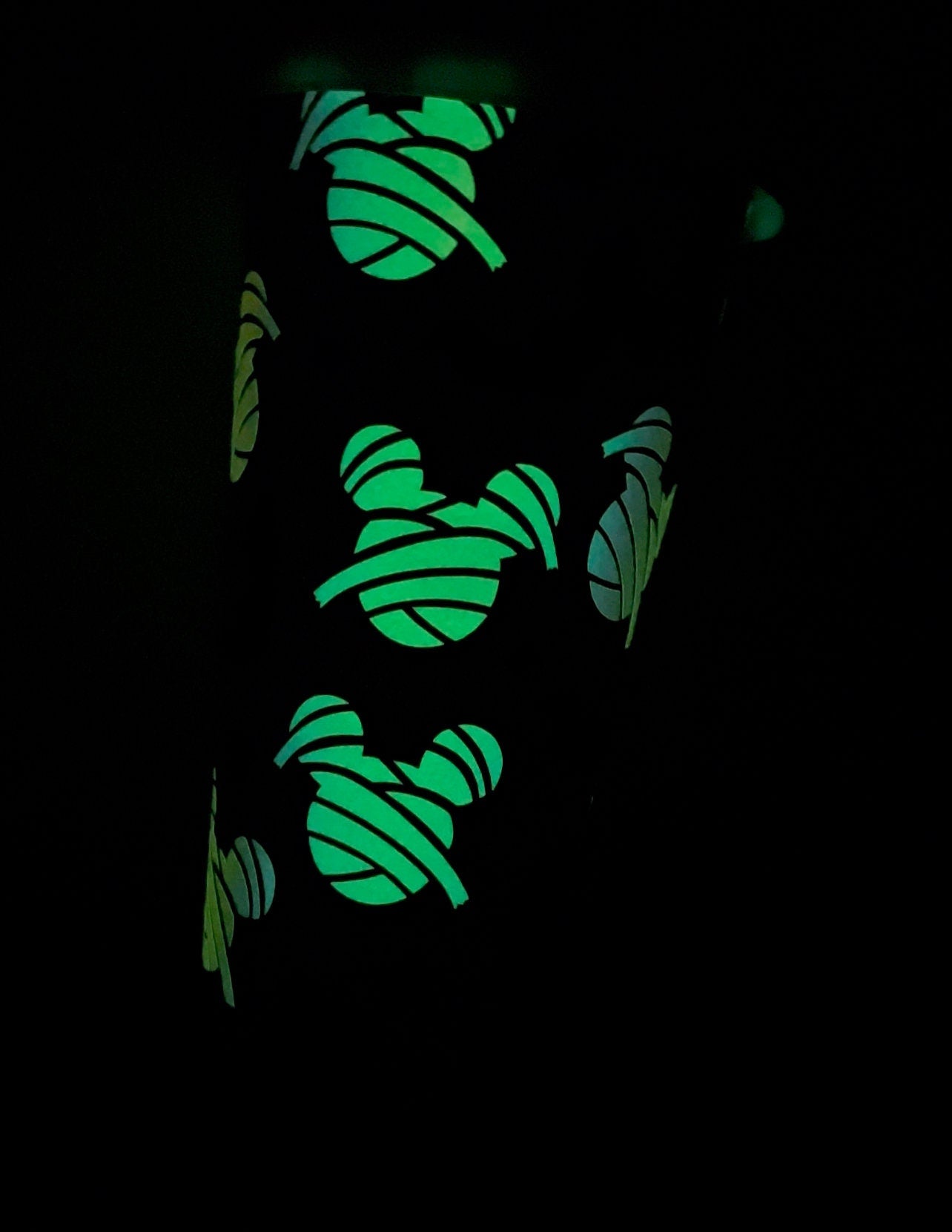 Glow in the Dark Mummy Mickey Mouse cold cup
